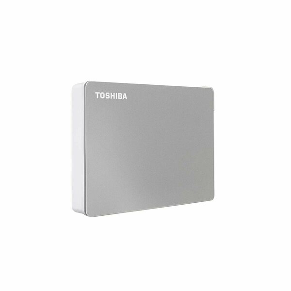 Toshiba 4TB Canvio Flex External Portable Hard Drive, Silver HDTX140XSCCA